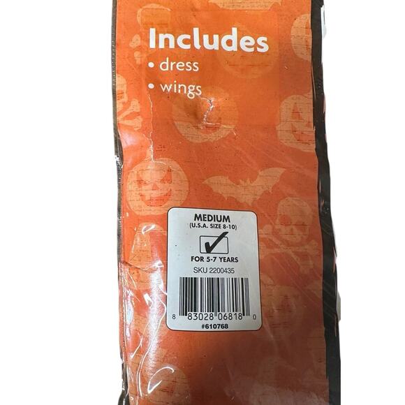 Cast of Characters Bumblebee Halloween Costume Girls M 8-10 Age 5-7 Yellow Black - Picture 2 of 5